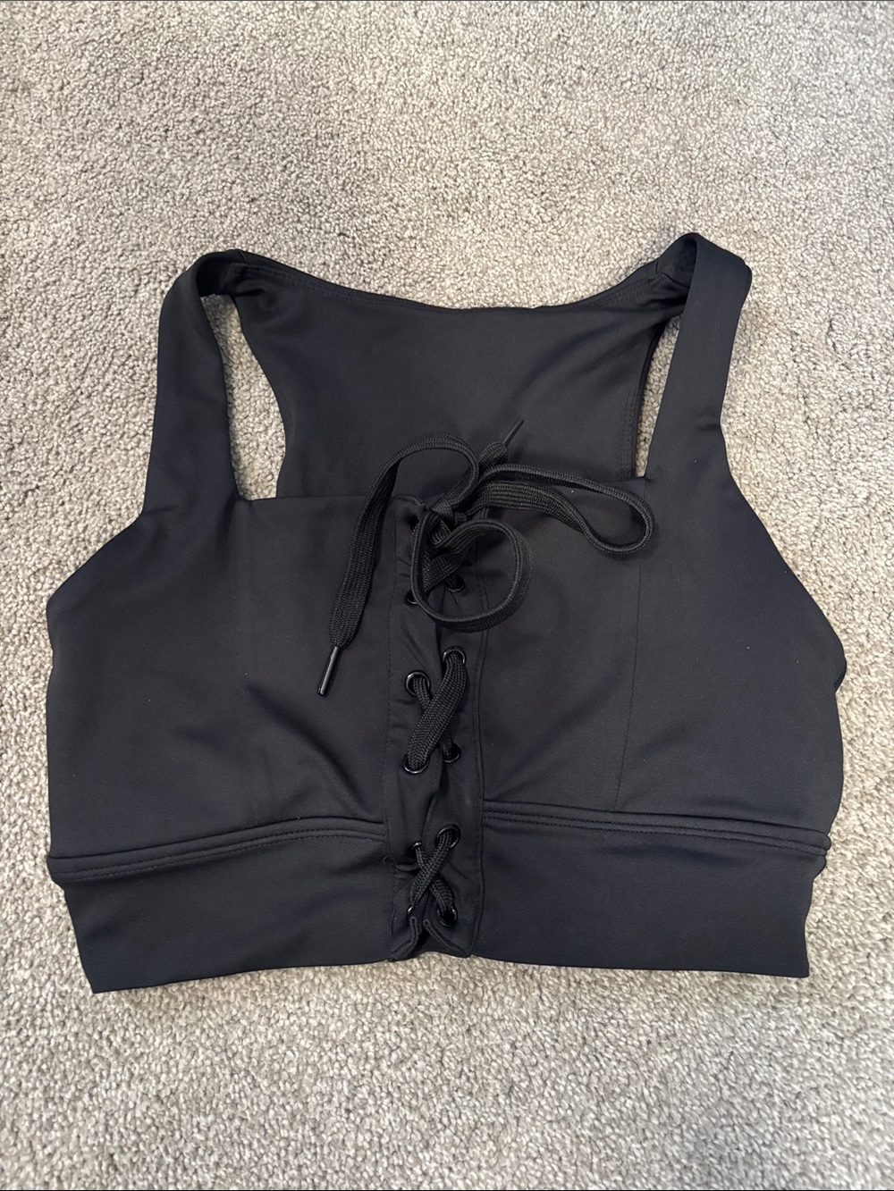 BuffBunny Collection lace up bra